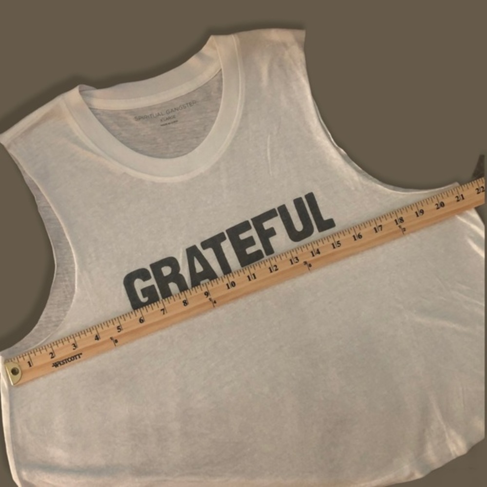 Spiritual Gangster Grateful Crop Tank - Picture 9 of 16